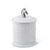 Horse Head Stoneware Canister